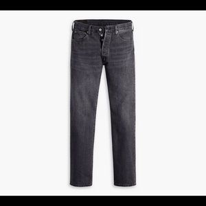 Levi 501 Original Straight Leg Jeans Allnighter Black Men 32x32 New